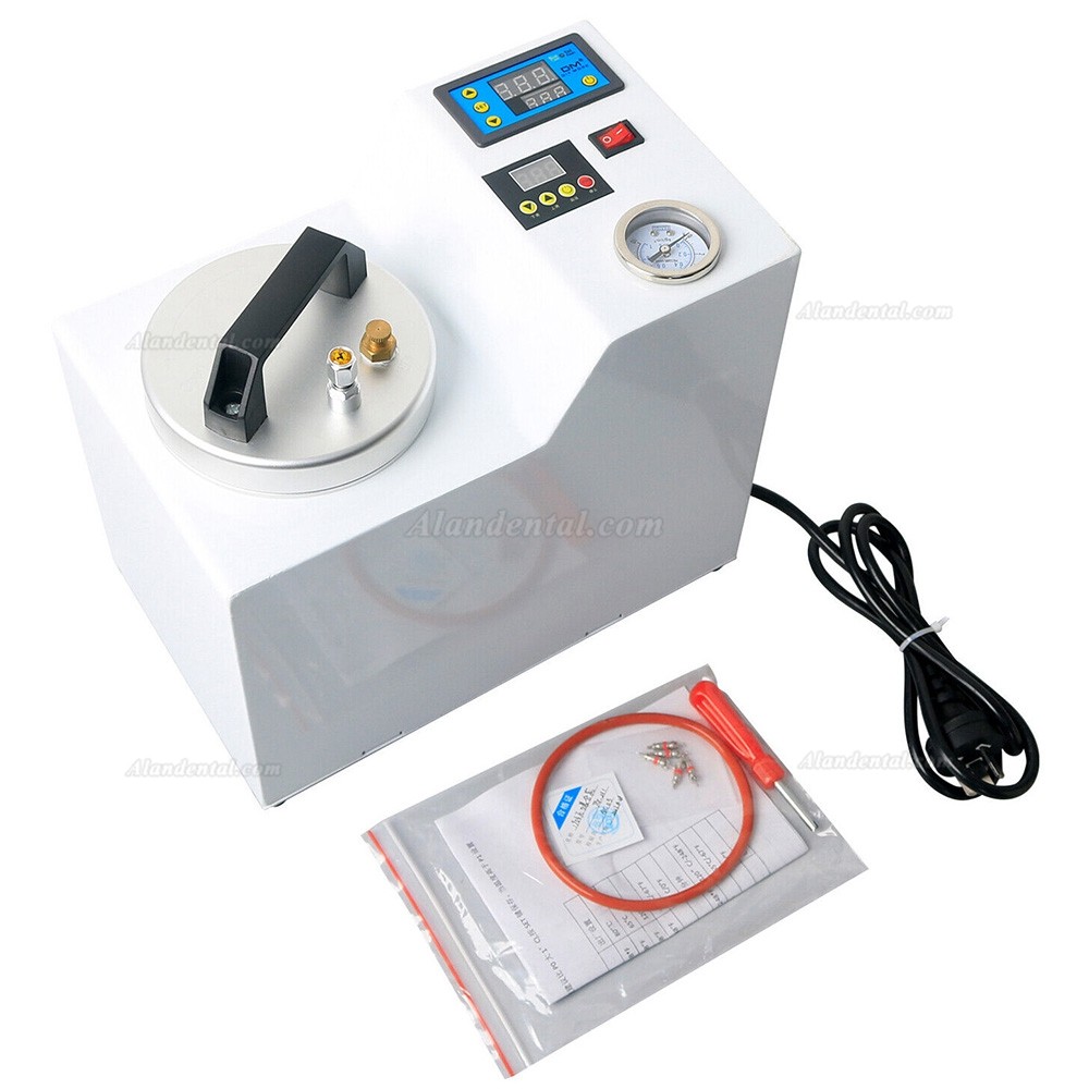 JINGUANG JG-221 Dental Lab Automatic Pressure Pot Portable Digital Dental Polymerizer 